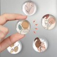 thumbnail image 3 of 12Pcs Glass Fridge Magnets Sticker, Cute Heavy Duty Fridge Magnets for Locker, Strong Refrigerator Magnets for Office Kitchen Whiteboard Home Decorative Magnets for Gift, 3 of 7