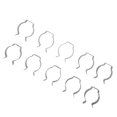 thumbnail image 4 of 10Pcs Tools Spring Terry Clips Stainless Steel 6/10/12/16/19/25/28mm Garages Cabinets Tools Storage Narrow Base Tool Pipes Clamp 25mm, 4 of 9