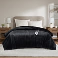 thumbnail image 2 of Beautyrest Luxury Faux Fur Heated Blanket, 2 of 4