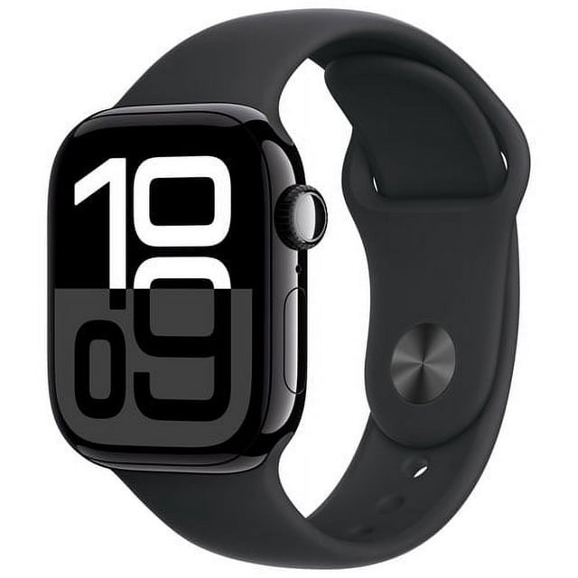 Advanced Apple Watch Series 10 GPS Smartwatch – Jet Black Aluminum Design