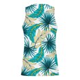 thumbnail image 4 of LSLJS Débardeur Floral Hawaïen d'Été pour Hommes Nouvelle Mode Décontractée Imprimé Sport Col Rond, 4 of 4