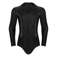 thumbnail image 1 of Hansber Latin Tops Latin Dance Shirts Men Rumba Cha Cha Samba Dancing Competition Performance Wear Black XXL, 1 of 6