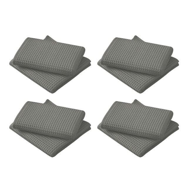 Kitchen Water Absorbent Lint Dishwashing Cloth Cleaning And Decontamination Scouring Pad Household Household Quick Drying Cleaning Rag 4PC Hand Cleaning Towels Fringe Hand Towels Lattice Towel Glass