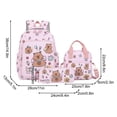 thumbnail image 3 of PRETXORVE Kapibala Backpack for Girls Cute Capybara Elementary School Students Children From Grades to Backpack, 3 of 4