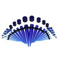 thumbnail image 3 of LHCER 8 Types Fashionable Acrylic Stretcher Ear Plug Taper Expander O-Ring Stretching Kit, Ear Stretching Kit,Ear Taper, 3 of 5