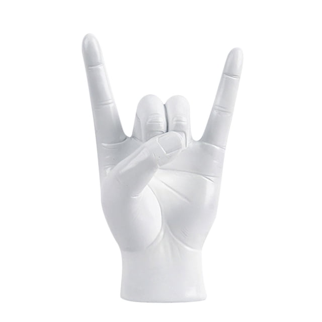 Amzcrzy Resin Hand Decorations Sign Metal Gift Resin Hand Decoration Home Bar Office Tabletop Decoration Home Decor Room Decor Home and Kitchen Dorm Room Essentials Dorm Decor