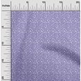 thumbnail image 2 of oneOone Tissu Polyester Spandex Violet Matériel de Robe Florale Tissu Imprimé Tissu au Mètre 56 Pouces de Large, 2 of 5