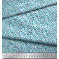 thumbnail image 3 of Soimoi Polyester Crepe Fabric Flower Watercolor Print Fabric by Yard 42 Inch Wide, 3 of 3
