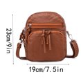 thumbnail image 2 of QTOCIO Shoulder Bag Mini Small Bag Multi-compartment Large Screen Cell Phone Bag Women' Cell Phone Bag Coin Purse, 2 of 3
