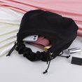 thumbnail image 3 of MesaSe Sac d'Aisselle en Toile avec Cordon, Sac Hobo, Sac d'Aisselle pour Filles (Blanc), 3 of 10