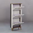 thumbnail image 2 of SOCE042 - Modern Minimalist Slim Shoe Cabinet, 2 of 8