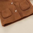 thumbnail image 4 of AAMILIFE Bébé Ours d'Automne et d'Hiver Oreilles Daim Capuche Veste Chaude composite Fausse Fourrure, 4 of 7