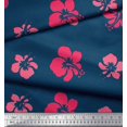 thumbnail image 3 of Soimoi Poly Georgette Fabric Artistic Flower Print Fabric by the Yard 52 Inch Wide, 3 of 3