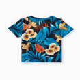 thumbnail image 5 of PatPat Family Matching Floral Panel T-shirt and Floral Ruched Drawstring Side Strap Dress Sets, 5 of 5
