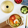 thumbnail image 1 of LYUMO Korean Noodle Pot, Aluminum Alloy, Double Handle Design, 16cm and 20cm Options, 1 of 8