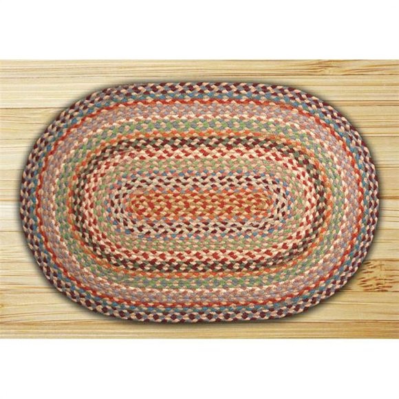 Earth Rugs 03-328 Tapis Ovale Multi 1