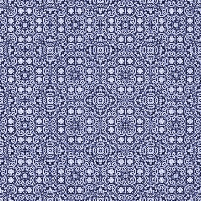 Ahgly Company Tapis d'Intérieur Lavable en Machine Carré Bleu Transitionnel, 5 Pieds Carré
