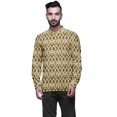 thumbnail image 1 of Atasi Indian Traditional Kurta For Men Mandarin Collar Short KurtaShirtFor Boy, 1 of 1