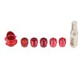 thumbnail image 1 of Archery Hooded Peephole  Kit, 6x 8x Clarifier Lens Compound Bow Peep Sight  For Shooting Red, 1 of 8