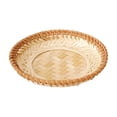 thumbnail image 2 of EGNMCR Wicker Basket Rattan Woven Basket For Storing Bread Fruit And Snacks For Kitchen Restaurant Outdoor Woven Basket, 2 of 6