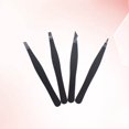 thumbnail image 3 of CHOK 4pcs Stainless Steel Eyebrow Tweezers With Slant Flat Angled Pointed Tips For Eyebrow Ingrown Hair And Splinters With St, 3 of 8