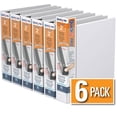 thumbnail image 1 of QuickFit® Pro Heavy Duty Single Touch Pin-Lock® View Binder, 6 Pack, 2", 1 of 3
