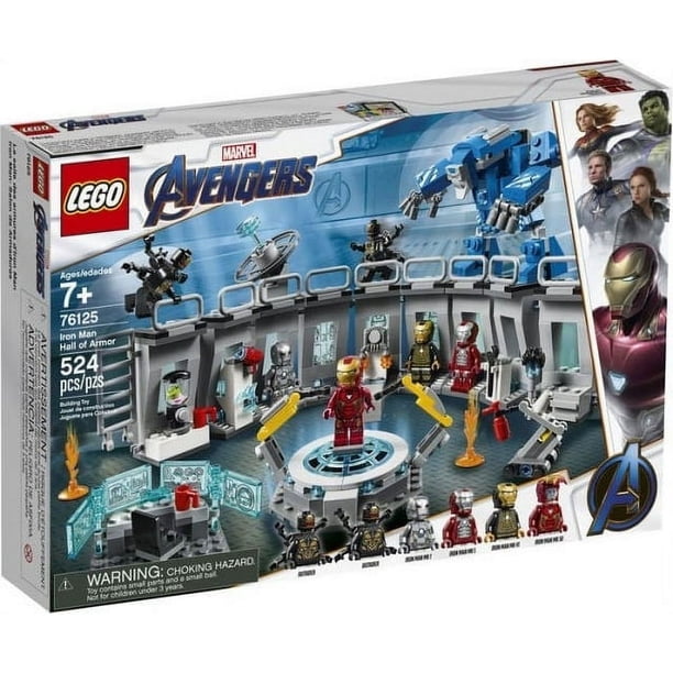 LEGO Marvel Avengers Iron Man Hall of Armor 76125 Building Kit
