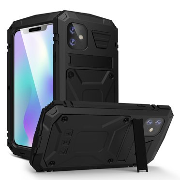 Étui de Téléphone Robuste en Métal IP54 Étanche Antichoc Antichute