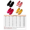 thumbnail image 2 of MAWCLOS Mocassins pour Enfants à Bout Rond Ballerines à Enfiler Chaussures Habillées Décontractées à Tige Basse Chaussures de Mariage Rose Rouge 11C, 2 of 2
