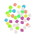 thumbnail image 1 of BINGLI 100PCS Diamond Shaped Luminous Stone Glow Rocks Glow in the Dark Rocks Outdoor Decorations Stones Small Luminous Pebbles for Fish Tank Aquarium Bonsai Yard Decor ﻿, 1 of 3