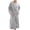 Grey, variant on yievot Women's and Men's Plush Soft Robe, Warm, Fleece Flannel Bathrobe Pajamas