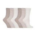 thumbnail image 1 of Gentle Grip - 6 Pairs Ladies Gentle Grip Non Elastic Socks, 1 of 2