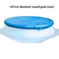 thumbnail image 4 of ziyahi 12 Ft Pool Cover Round Swimming Pool Cover For Dust Round Pool Cover Dust Protector 457cm, 4 of 6