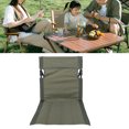 thumbnail image 1 of Camping Floor Chair, Adjustable Back Support Folding for Beach Fishing and Picnic, 1 of 7