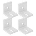 thumbnail image 2 of L Shaped Brackets, Right Angle Corner Bracket Strong Bearing Thickness  Metal Material Rust-proof And Firm  For Chair Cabinet 3030, 2 of 8