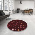 thumbnail image 4 of Ahgly Tapis Rectangulaire Lavable en Machine Intérieur Transitionnel Marron Chocolat, 8 Pieds x 10 Pieds, 4 of 7