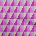 thumbnail image 1 of oneOone Rayon Fuschia Pink Fabric Geometric Fabric For Sewing Printed Craft Fabric By The Yard 56 Inch Wide, 1 of 4