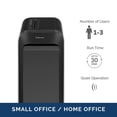 thumbnail image 4 of Fellowes® Powershred® LX190 Cross-Cut Shredder, 4 of 7