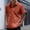 Orange, variant on Men'S Shirts, Short Sleeve Button Down Solid Color Shirt, Casual Wear with Breathable Fabric, Comfortable
