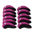 thumbnail image 4 of Almencla 11 Pcs Iron Headcover Anti Scratch Numbered Headcover Protector Guard 4 9, P, S, Rosy, 4 of 8
