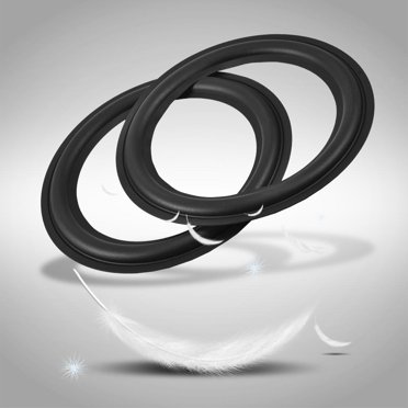 Noref 2pcs 8inch Loudspeaker Speaker Surround Repair Rubber Woofer Edge Repair Parts, Speaker Surround