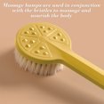thumbnail image 4 of Back Brush Long Handle for Shower,Long Handled Shower Brush Scrubbing Shower Brush Back Scrubbing Shower Brush Hand Scrubbing Shower Brush Hangable Soft Bristle Shower Brush, 4 of 8