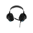 thumbnail image 4 of Logitech G935 Wireless 7.1 Surround Lightsync Gaming Headset Stereo USB, Mini-phone (3.5mm) - Wired/Wireless - Over-the-head - Binaural - Circumaural - Cardioid, Uni-directional Microphone Black, Blue, 4 of 9