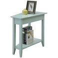 thumbnail image 3 of Convenience Concepts American Heritage Wedge End Table in Green Wood Finish, 3 of 3