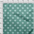 thumbnail image 2 of oneOone Cotton Silk Fabric Rabbit Block Printed Fabric 1 Yard 42 Inch Wide, 2 of 4