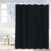 Dvkptbk Double Sided Solid Colour Polka Dots Wafer Shower Curtain Water Proof Bathroom Bathroom Hole Shower Curtains
