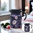 thumbnail image 2 of Tea Pot Vintage Floral Pattern Tea Pot– In Infuser Insulated Tea Pot Stainless Thermal Carafe With Lid For Hot Drinks, 2 of 9