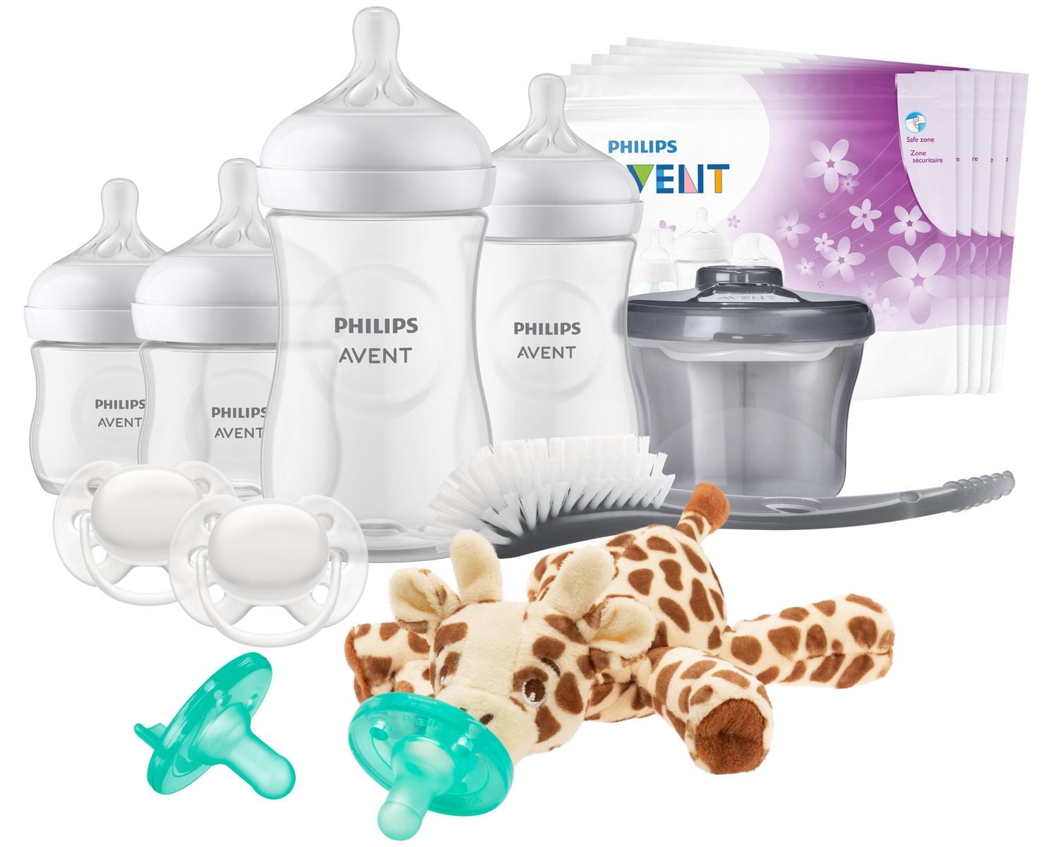 Philips Avent Natural Baby Bottle Essentials Baby Gift Set, SCD839
