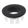 thumbnail image 1 of simhoa Sink Overflow Cover Overflow s,Insert Circle Sink Hole Cover,Bathroom Vanity Black, 1 of 8