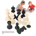 thumbnail image 4 of International Chess Pieces Standard Tournament Chessmen With Bottom Lint Suitable For Adults And Children 6+ Years Old, 4 of 8